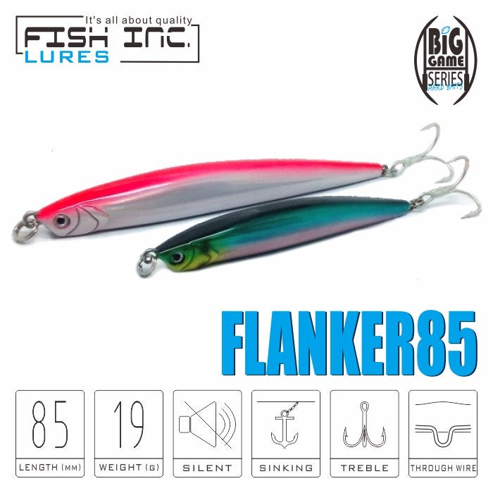 Flanker 85mm Stickbait 304 Half beak