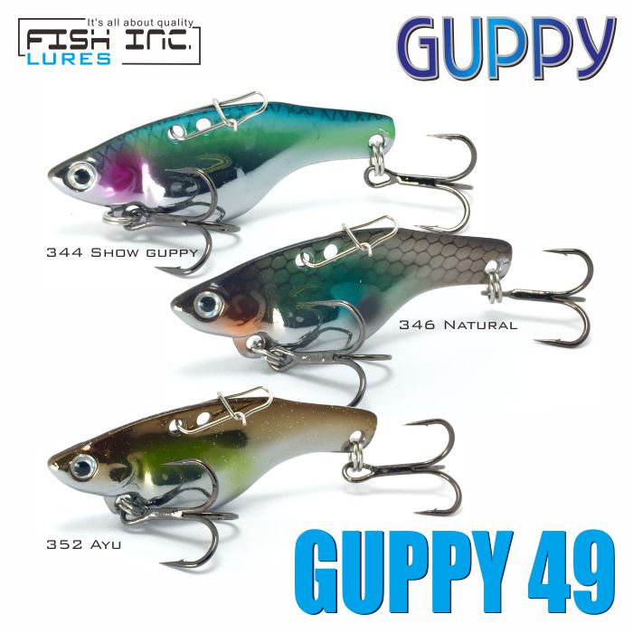 Guppy 49mm Vibrating Blade Bait 348 Tropical