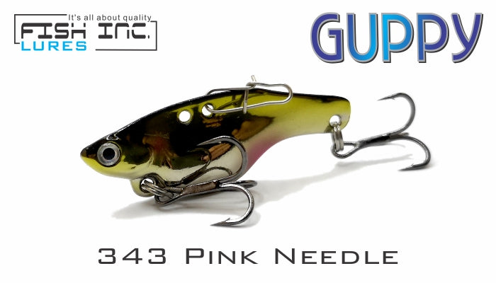 Guppy 38mm Vibrating Blade Bait – Fish Inc Lures INTL