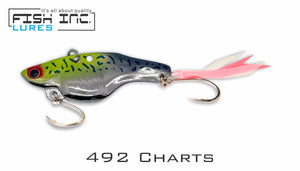Arenero 80mm 50g vibrating blade bait