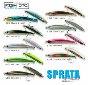 Sprata 100mm sinking stickbait 629 Raging Rainbow