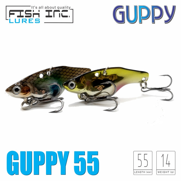 Guppy 55mm Vibrating Blade Bait