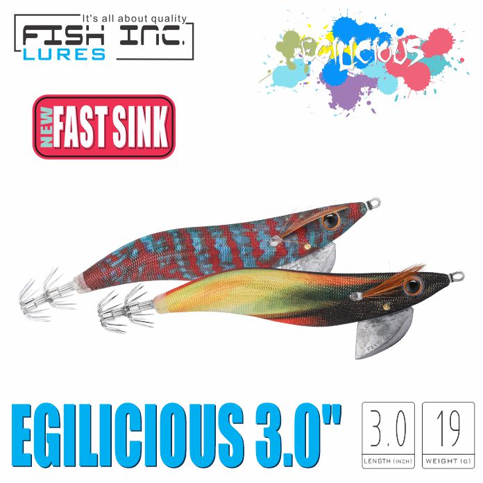 Egilicious Fast Sink 3.0"