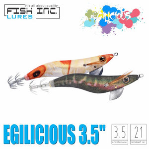Egilicious 3.5" Squid Jig