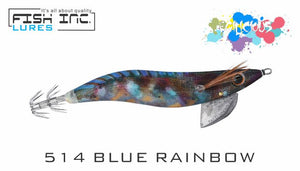 Egilicious 3.5" Fast Sink Squid Jig