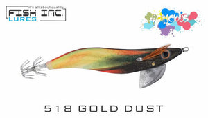 Egilicious 3.0" Fast Sink Squid Jig