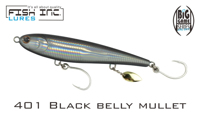 3 32 flick it head fishing lure Tighthead Prop 140mm Sinking Stickbait 402 Blue Shad